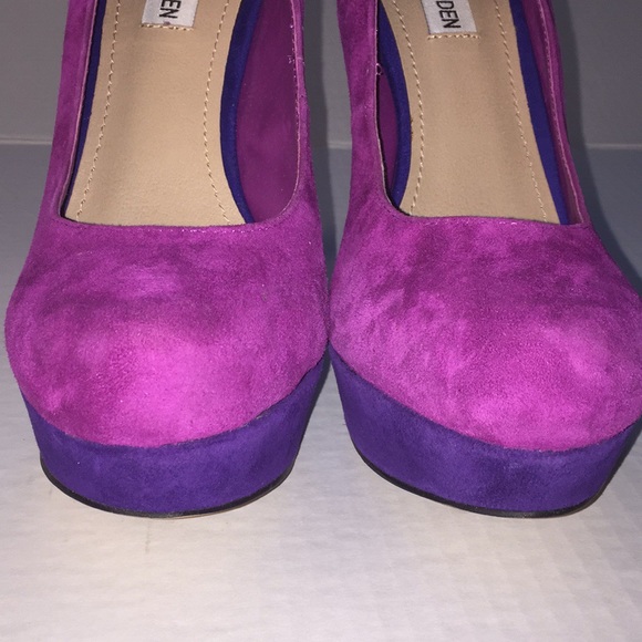Steve Madden BEASST color block platform heels - Picture 8 of 8